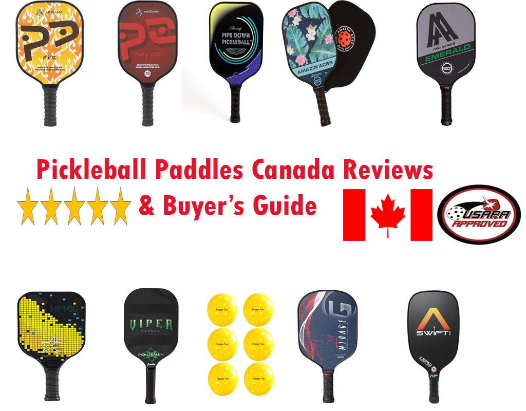 Pickleball Paddles Canada Reviews & Buyer’s Guide [Pickleball in Canada]